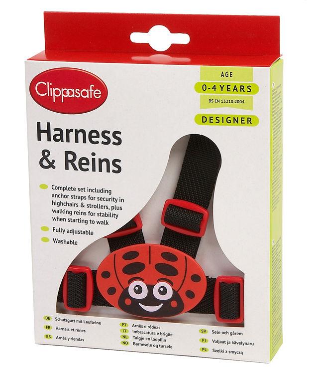 Picture of NO10D – 3546 – WALKING HARNESS WITH REINS – Ladybird